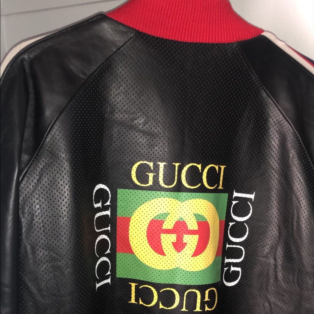 Leather jacket
